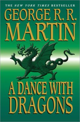 Первая американская обложка Танца с драконами