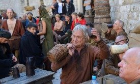 Статисты Игры престолов на улицах Дубровника (26 сентября)