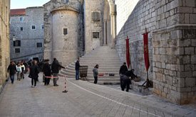 Съемки 15 декабря в Дубровнике