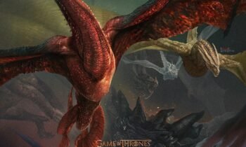 Фанатский постер к «Дому драконов»