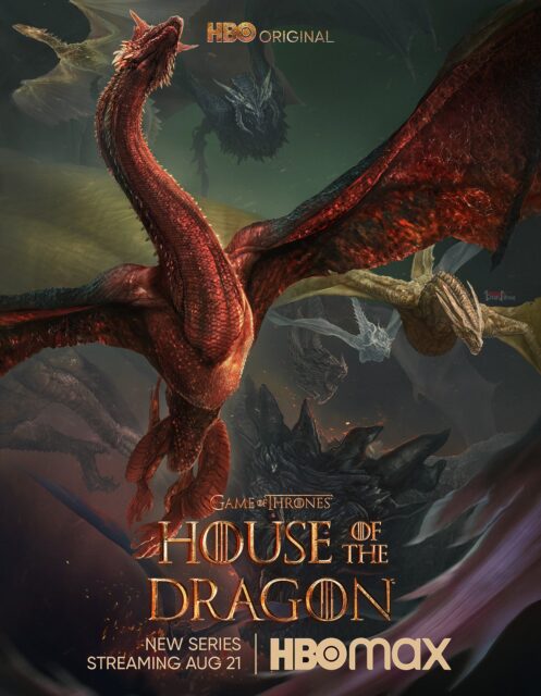 Фанатский постер к «Дому драконов»