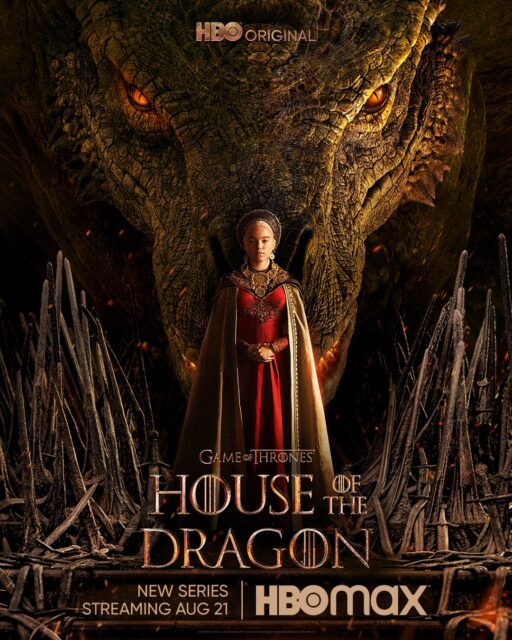 Постеры Дома драконов: юная Рейнира