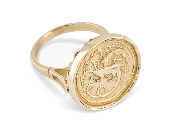 Кольцо с гербом Таргариенов короля Визериса
