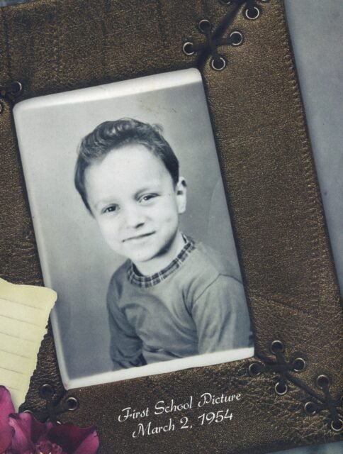 Фотография пятилетнего Джорджа Мартина из школьного альбома