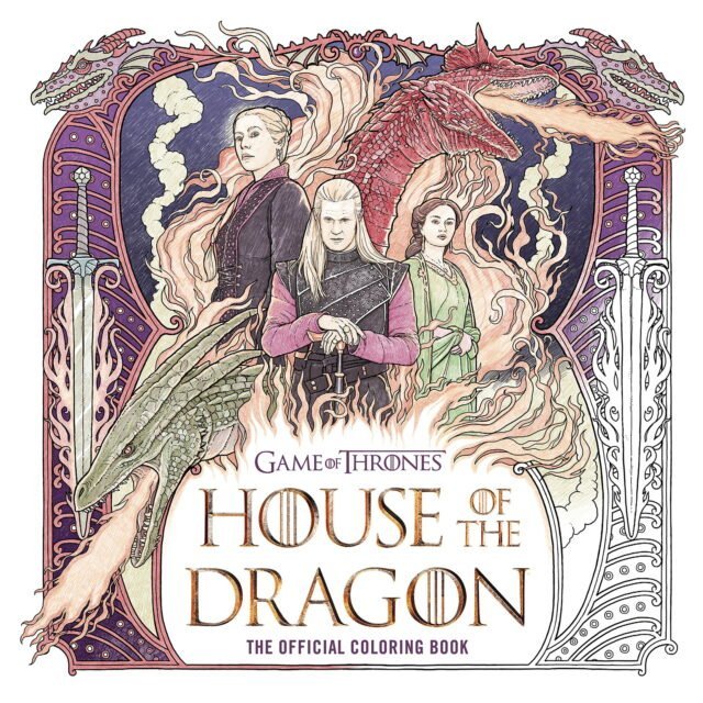 Раскраска House of the Dragon: The Official Coloring Book